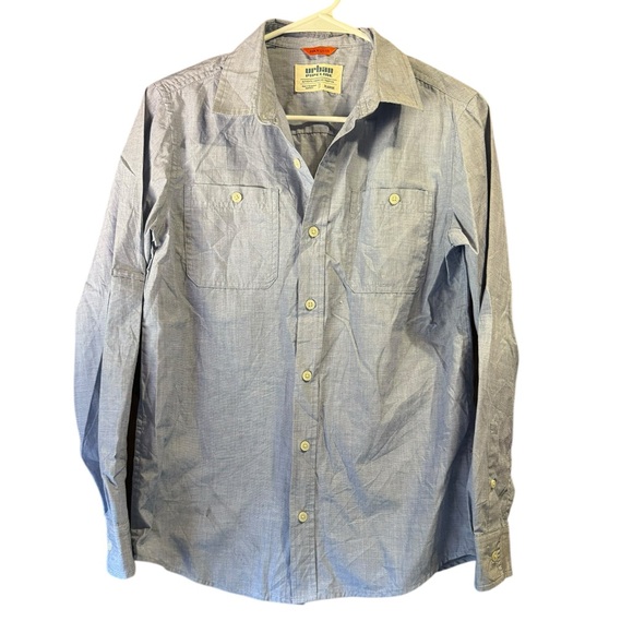 🦩5/$30🦩 Boys XLarge Denim Colour Dress Shirt - Picture 1 of 4